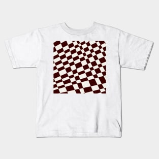 Mod Checkerboard Kids T-Shirt